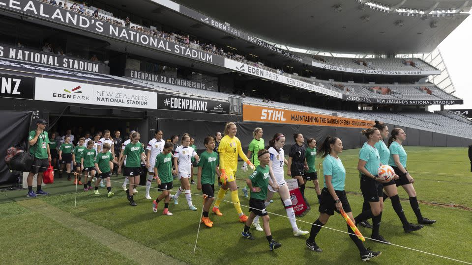 New Zealand's Eden Park will host the opening game of the Women's World Cup. - Brett Phibbs/USA TODAY Sports/Reuters