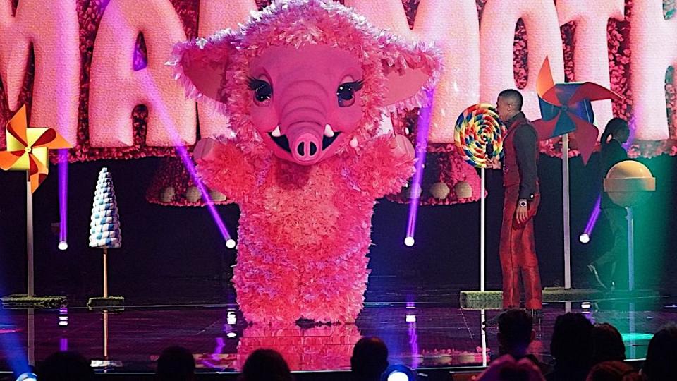 Baby Mammoth on 'The Masked Singer.' (Photo: Fox)