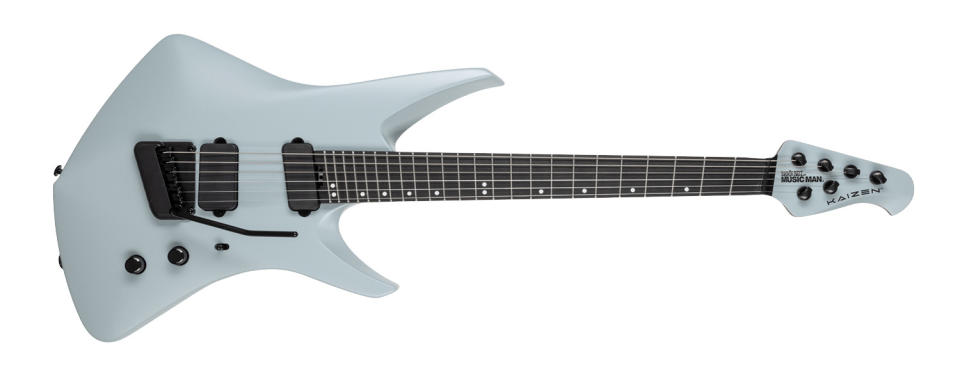 The Ernie Ball Music Man Kaizen 6-string arrives a year after EBMM debuted the Tosin Abasi-designed 7-string