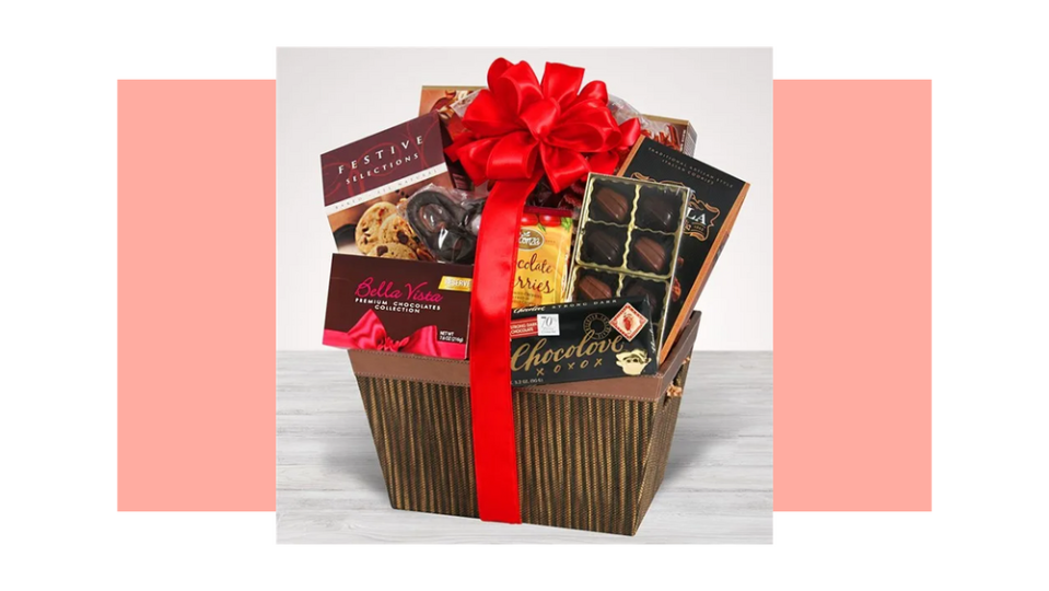 Best chocolate gifts for Valentine’s Day: Gourmet Chocolate Gift Basket