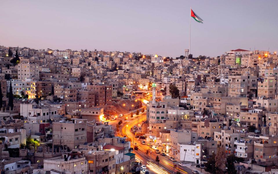 Amman was the aim - but how to get there? - Copyright Amos Chapple