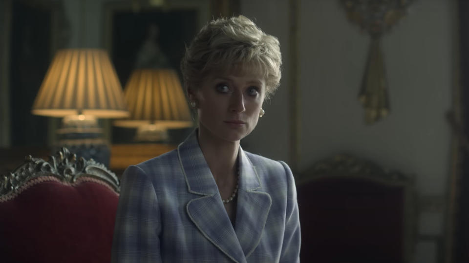 Elizabeth Debicki on The Crown