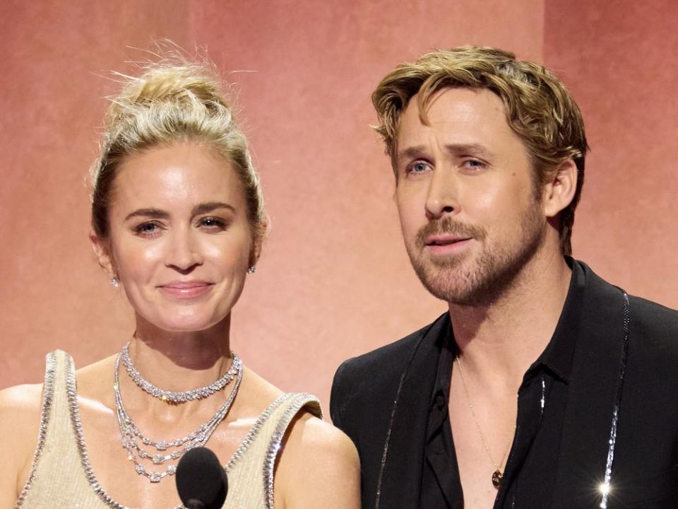 Emily Blunt und Ryan Gosling sorgten bereits gemeinsam auf der Oscar-Bühne für Lacher. (Bild: Avalon.red / Avalon)