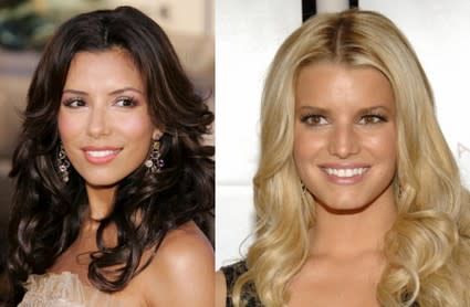 eva longoria jessica simpson