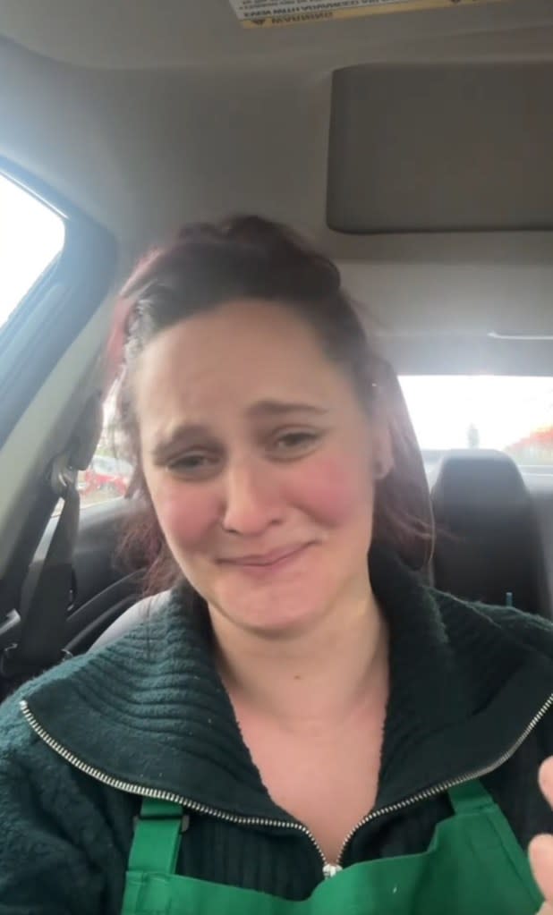 Courtney posted a video sharing the story and asking users on the platform to help her find the woman. Tiktok / @dopaqueen715