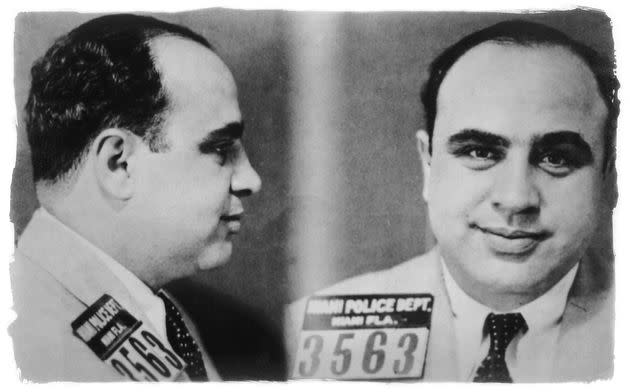 Foto segnaletiche di Al Capone (Photo: Archivio Bovi)