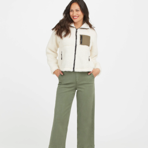 Spanx olive green pants