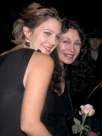 <p>Carmen Valdes/Ron Galella Collection/Getty</p> Drew Barrymore and Jaid Barrymore at the Club Tonic in New York City, NY.