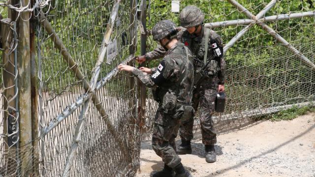 Gunfire as Kim Jong Un's Troops Cross the Korean Border