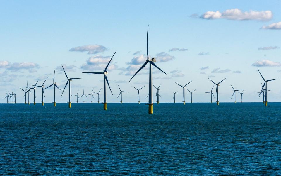 Rampion offshore wind farm - Julia Claxton/Alamy Stock Photo