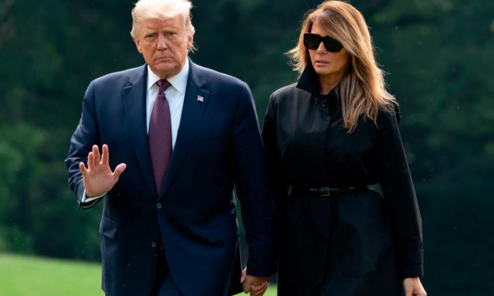 Melania Trump is canceling a rare joint campaign appearance with her husband due to a ‘lingering cough’.