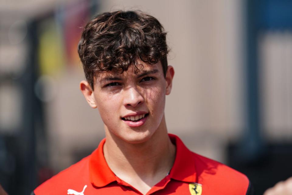 Ollie Bearman will make his Formula One debut in Saudi Arabia (David Davies/PA) (PA Wire)