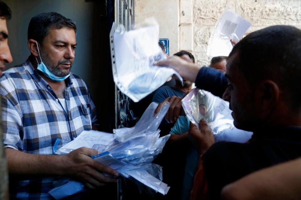 ISRAEL-PALESTINOS (AP)