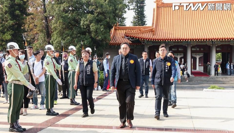 中市忠烈祠春祭國殤典禮 鄭副市長、張副秘書長出席緬懷先烈