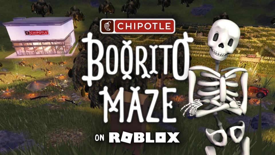 Want a free burrito from Chipotle? Roblox users who reach the center of the "Chipotle Boorito Maze" can play a game for free food.