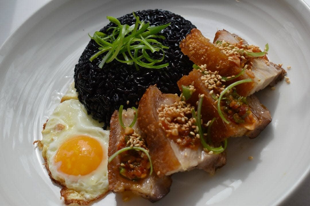 Order the Braised Pork Belly at New Beige.