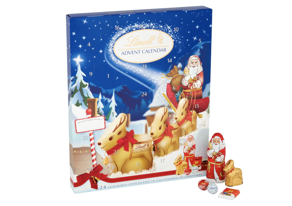 Lindt Advent Calendar Chocolate 160g (Photo: Selfridges)