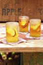 <p>Sometimes the best-tasting cocktails are the simplest. This one is apples, bourbon, bitters, and sider. Why complicate things? Just make a big batch and let guests serve themselves. </p><p><strong><a href="https://www.countryliving.com/food-drinks/a40993369/sparkling-cider-and-bourbon-cocktail-recipe/" rel="nofollow noopener" target="_blank" data-ylk="slk:Get the recipe for Sparkling Cider and Bourbon Cocktail;elm:context_link;itc:0;sec:content-canvas" class="link ">Get the recipe for Sparkling Cider and Bourbon Cocktail</a>.<br></strong></p>