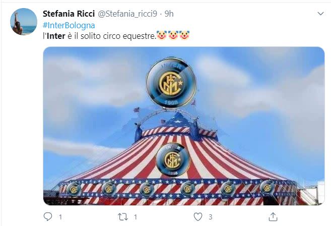 L'Inter perde in casa contro il Bologna. Ecco i meme più divertenti apparsi sui social....