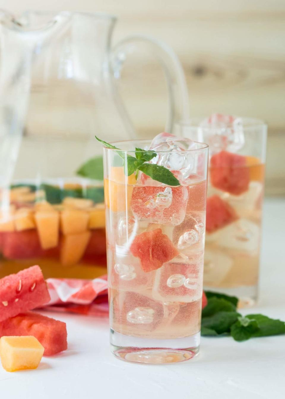 <strong>Get the <a href="https://www.garnishwithlemon.com/elderflower-sangria-recipe/" target="_blank">Elderflower Sangria Recipe</a> from Garnish With Lemon.</strong>