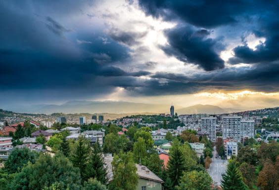 Panorama over Sarajevo (iStock)