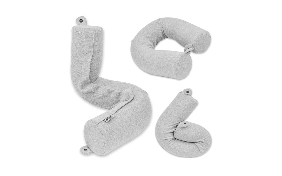 42. Twist Memory Foam Travel Pillow