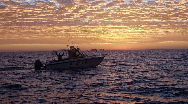 Shark Bay marine rescue volunteers and the Department of Fisheries were all involved in the search and rescue. Photo: Shark Bay Volunteer Marine Rescue