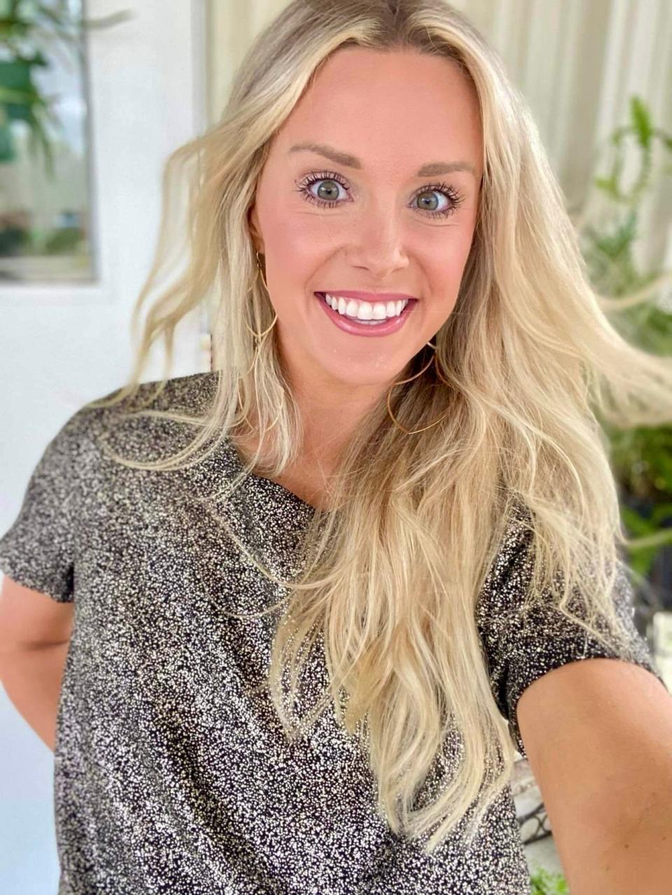 Chelsey Jones, shown here in a selfie from April 15, 2023, is a generational business owner of women's boutiques. The first boutique was opened in 1968 by her grandmother in Gilbertown, Alabama. The business was then passed down to her mother and aunt, and now to Jones.