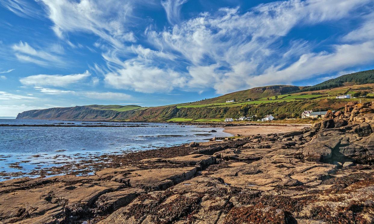 <span>The beach at Kildonan on the Isle of Arran.</span><span>Photograph: VWB photos/Getty Images</span>