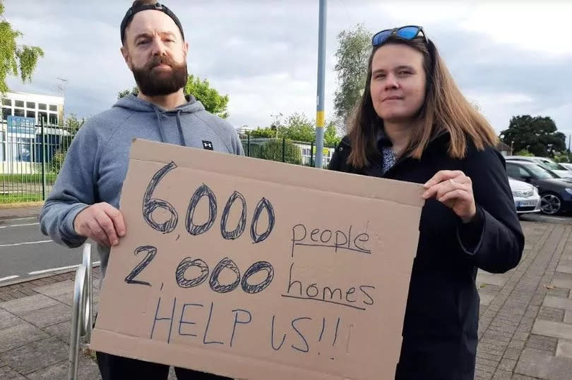 Laura Kudurna (right) was hit with £5,000 legal bill for challenging the demolition plans -Credit:Husna Anjum