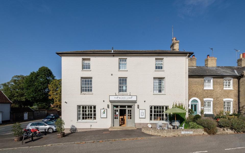 Our writer stayed in the Black Lion Inn