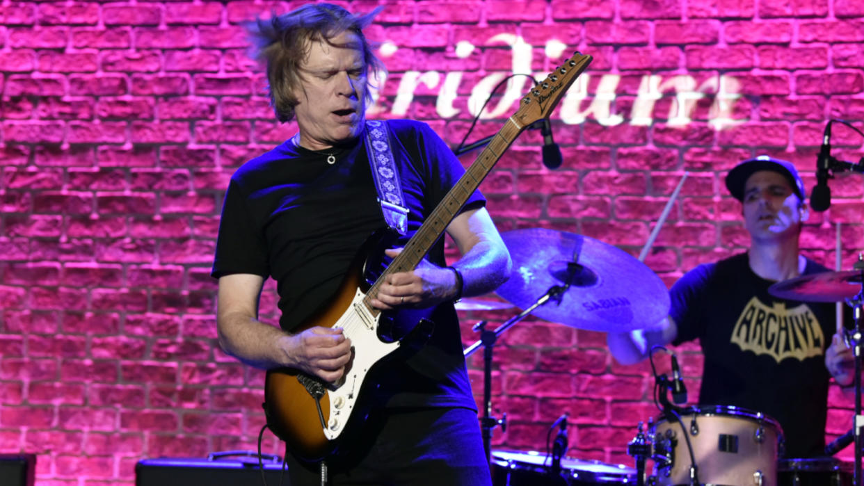  Andy Timmons live in concert at Iridium on July 25, 2018 in New York City. ( 