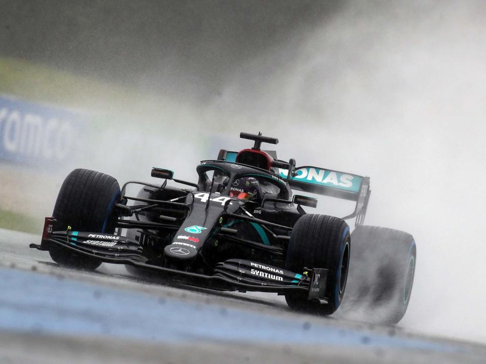 Lewis Hamilton took pole position for the Styrian Grand Prix: Getty