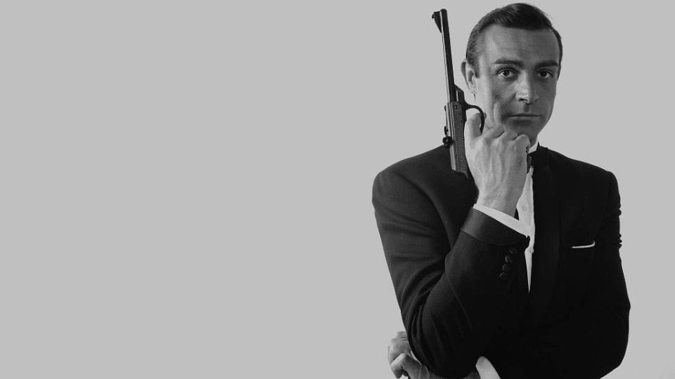 Sean Connery as James Bond.