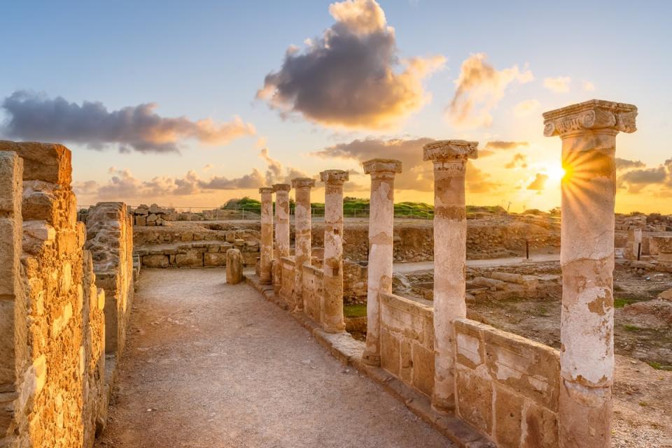 Paphos is home to several ancient Roman ruins (Getty Images/iStockphoto)