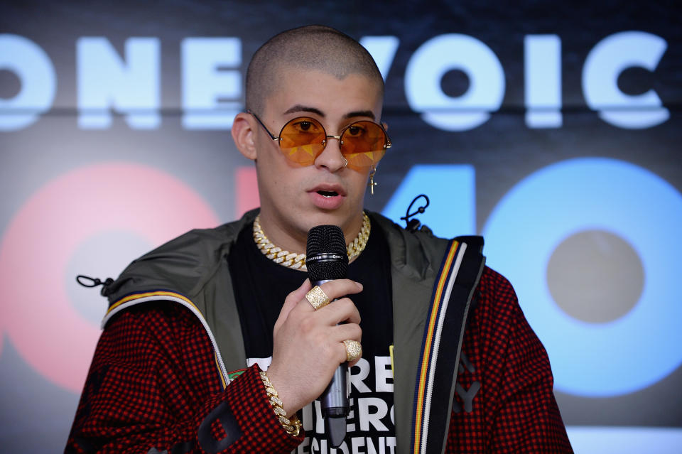 Bad Bunny en Miami en el 2017.  (Photo by Jason Koerner/One Voice: Somos Live!/Getty Images)