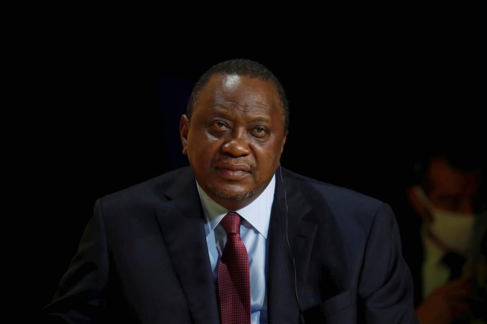 Kenya's President Uhuru Kenyatta (AP)