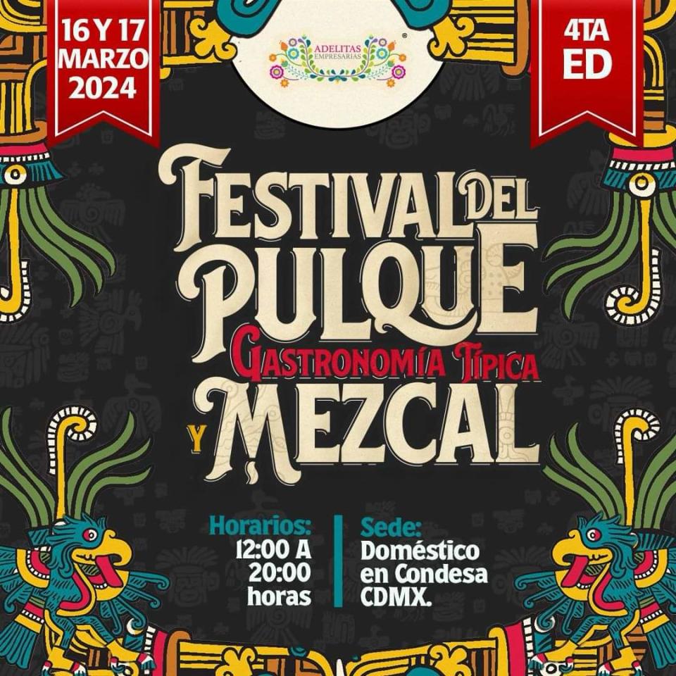 Festival de la Gastronomía Típica y Mezcal 2024