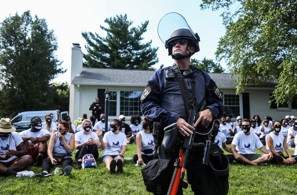 Image: Breonna Taylro protest, Syndication: Louisville (Matt Stone / Courier Journal via Imagn)