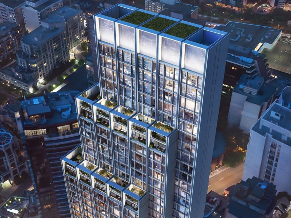  Lanterra Developments is doing away with balconies at its condo development at 50 Scollard in Yorkville.