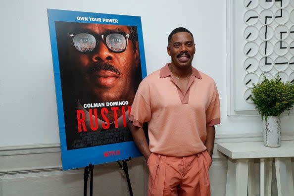 Colman Domingo attends Rustin Tastemaker | Netflix at Crosby Hotel on January 10, 2024 in New York City. (Photo by Astrid Stawiarz/Getty Images for Netflix)