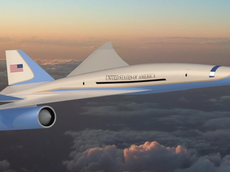 Exosonic Air Force One concept.