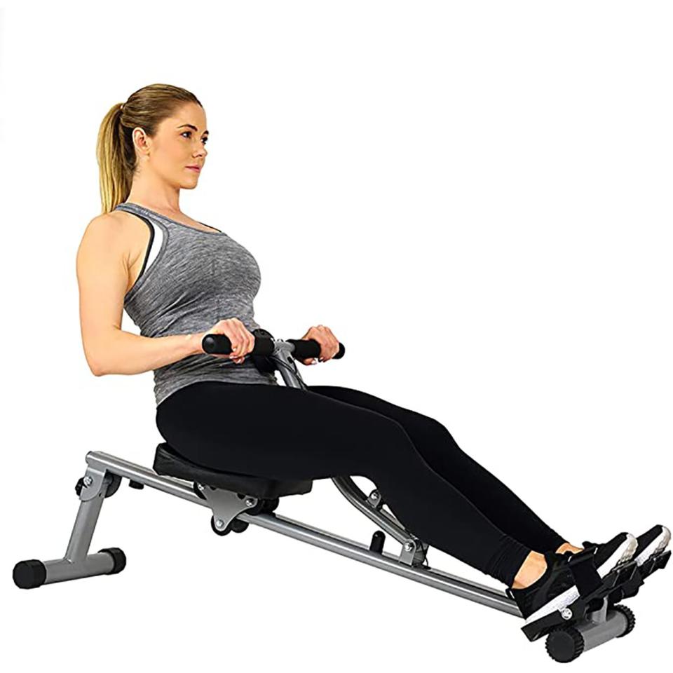 home rowing machine sunny health cheap