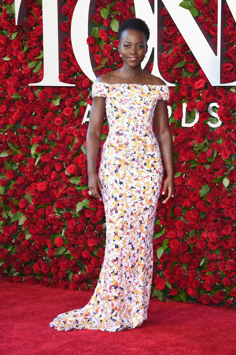 NEW YORK, NY - JUNE 12:  Lupita Nyong'o attends the 70th Annual Tony Awards at The Beacon Theatre on June 12, 2016 in New York City.  (Photo by Dimitrios Kambouris/Getty Images for Tony Awards Productions)