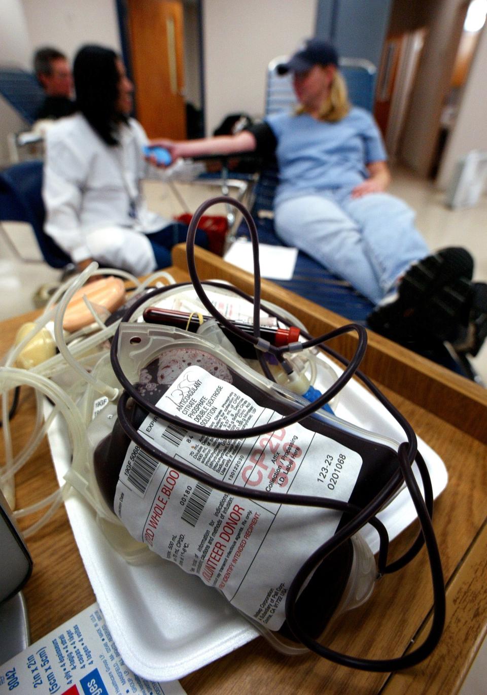 One unit of donated blood can save up to three lives, according to Theresa Young, executive director of the American Red Cross Delmarva Chapter.