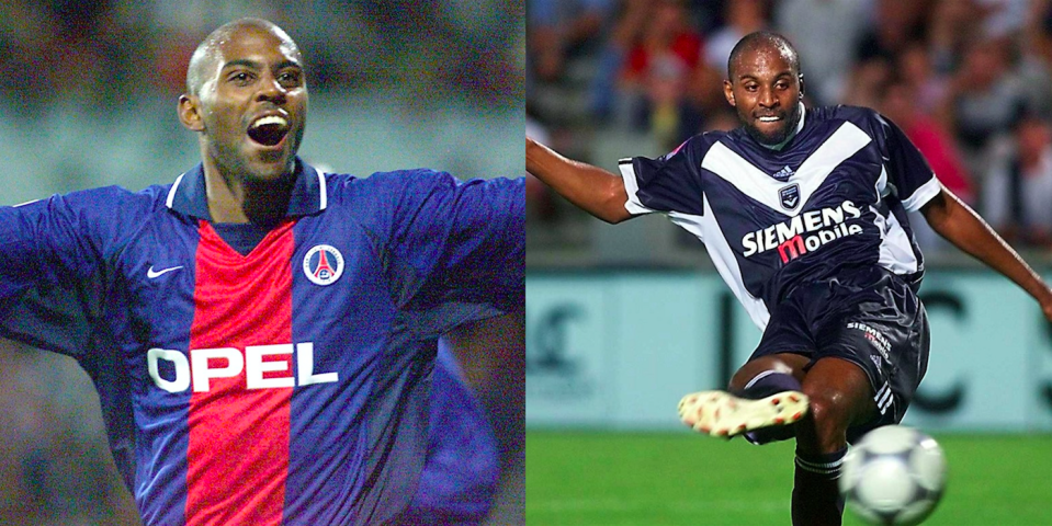 Christian Corrêa : au PSG entre 1999 et 2001 puis aux Girondins de Bordeaux en 2001.
