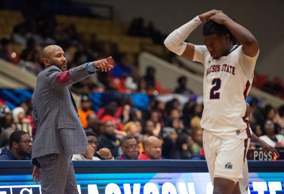 Former NBA champion Mo Williams (left) is 29-36 over the last two seasons as Jackson State's head coach.