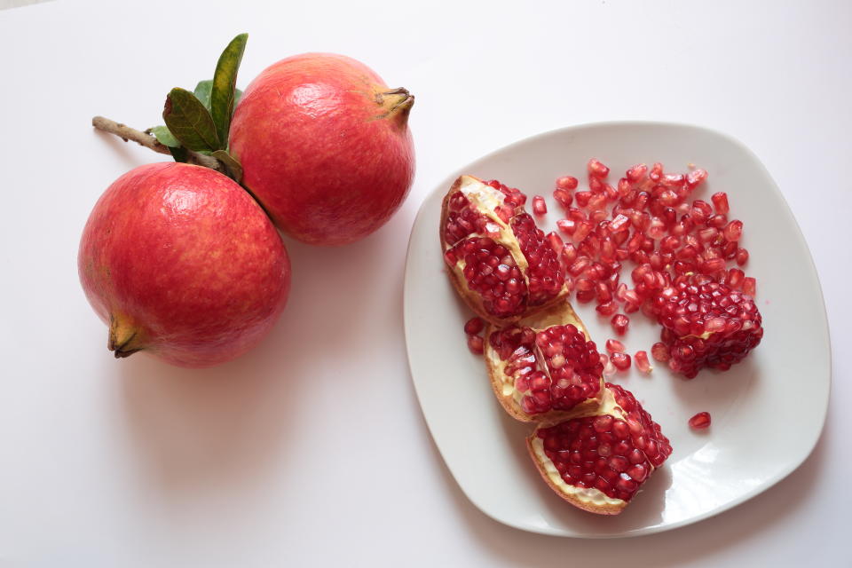 La granada mollar tiene un sabor más dulce. Foto: Getty Creative