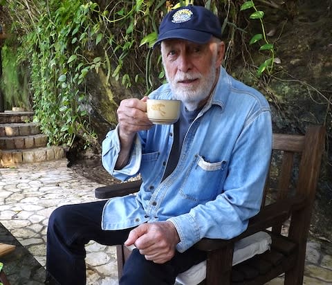 Chris Blackwell - apparently after a night on the tiles - Credit: Chris Leadbeater