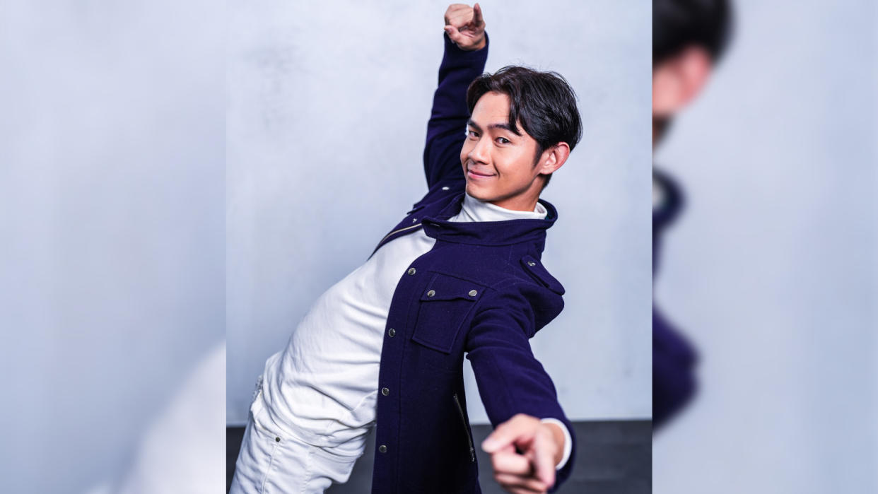 Local host Yan Wei Xiao Er knows he won't win a spot in the Star Awards 2024's Top 10 Most Popular Male Artistes category, but would still like some votes. PHOTO: Mediacorp